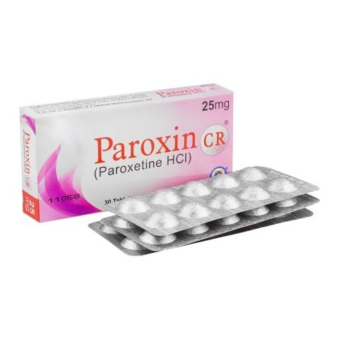 Paroxin Cr Tablets 25Mg (1 Strip = 10 Tablets)