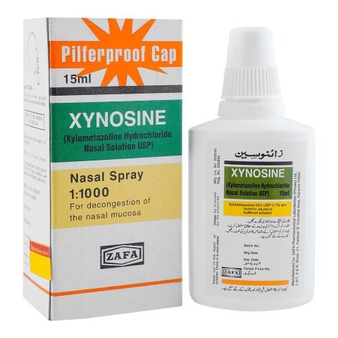 Xynosine Nasal Drops 0.05% 15Ml