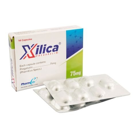 Xilica Capsules 75Mg (1 Strip = 7 Capsules)