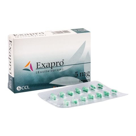Exapro Tablets 5Mg (1 Box = 1 Strip)(1 Strip = 14 Tablets)