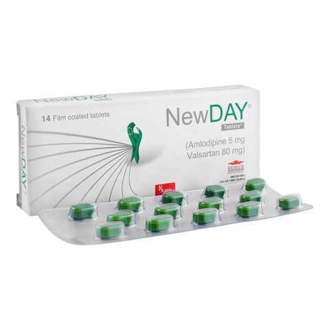Newday Tablets 5/80Mg (1 Box = 1 Strip)(1 Strip = 14 Tablets)