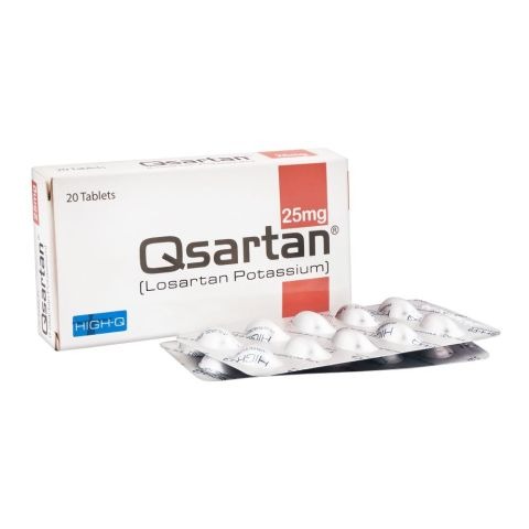 Qsartan Tablets 25Mg (1 Strip = 10 Tablets)