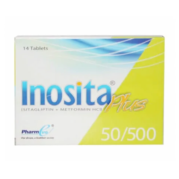Inosita Plus Tablets 50/500Mg (1 Box = 4 Strips) (1 Strip = 7 Tablets)