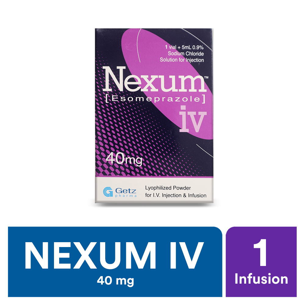 Nexum Iv Injection 40Mg (1 Box = 1 Injection)