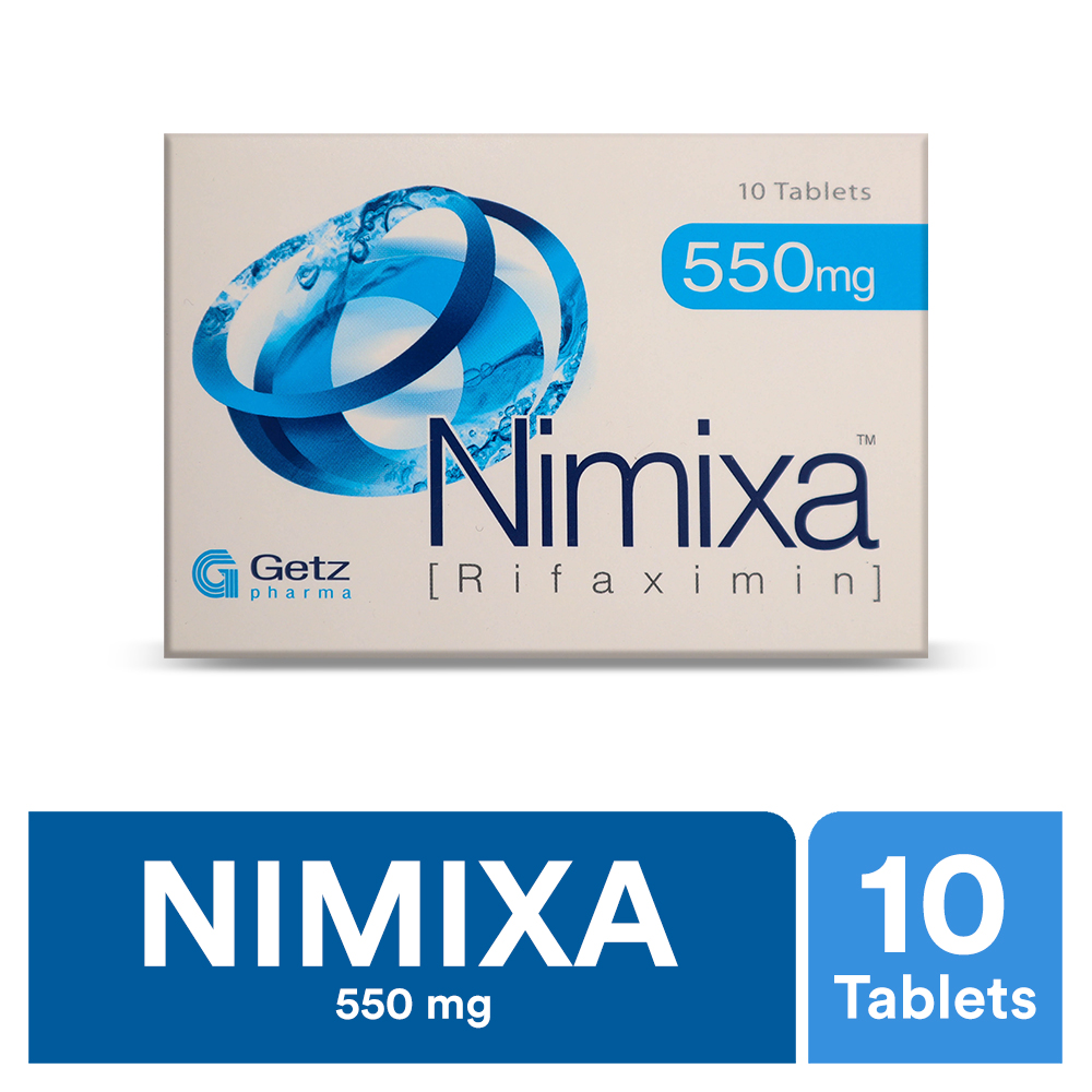 Nimixa Tablets 550Mg (1 Box = 1 Strip)(1 Strip = 10 Tablets)