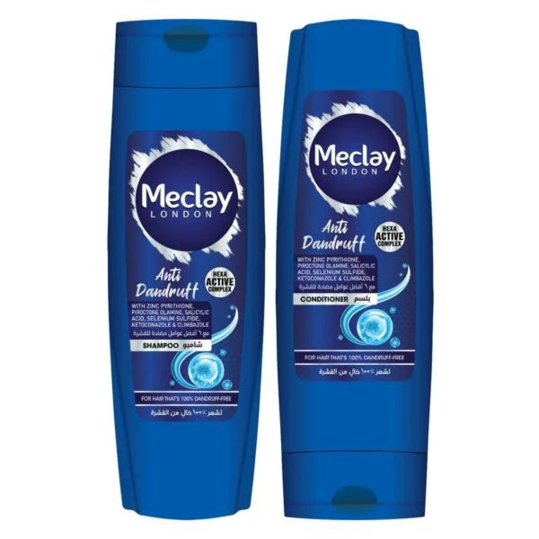 Meclay London Anti Dandruff Shampoo Blue 360Ml