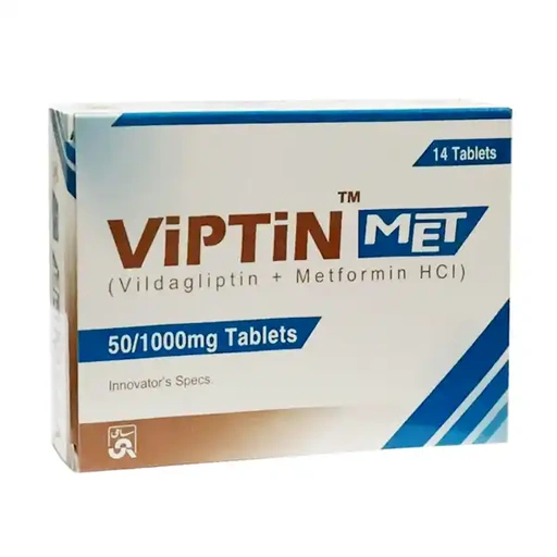 Viline Met 50/1000mg Tab 28s