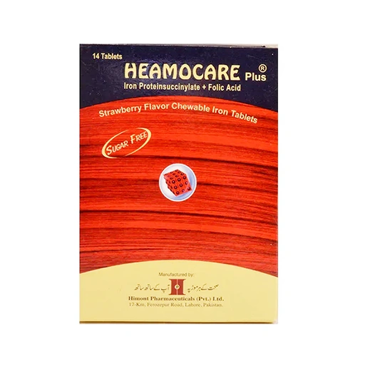 Heamocare Plus (400/2.5mg) 14 Tablets