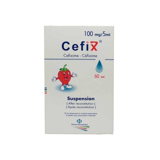 Cefix (100mg/5Ml) 60Ml Suspension