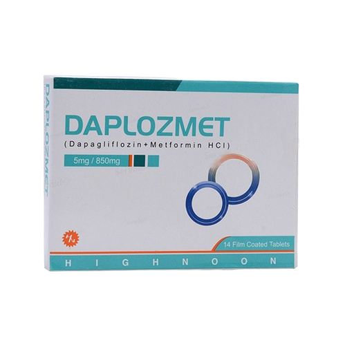Daplozmet (5/850mg) 14 Tablets