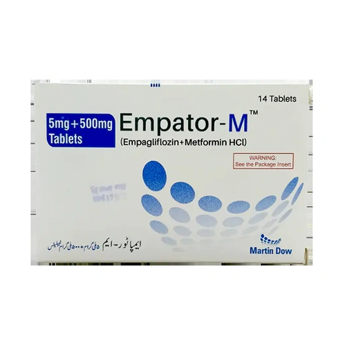 Empator M 5/500mg Tab 14s