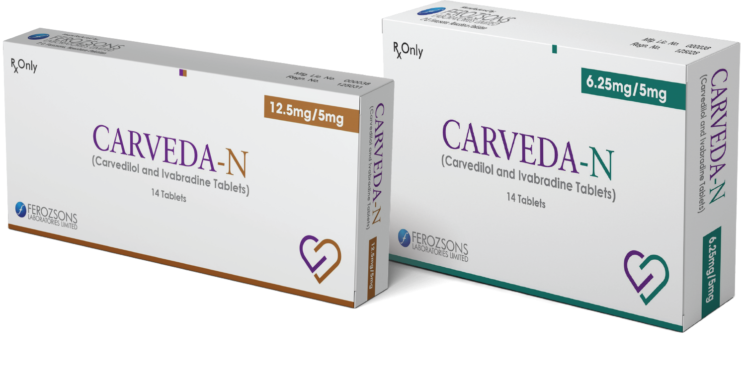 Carveda N 12.5mg/5mg (14 Tablet / Pack)