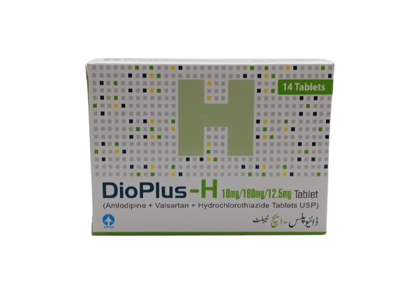 Dioplus H 5/160/12.5mg (14 Tablet / Pack)