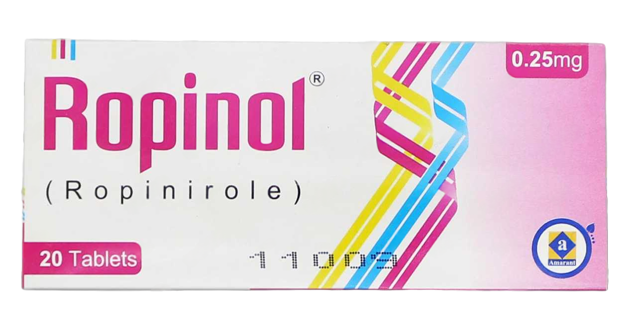 Ropinol 0.25mg Tab 20s