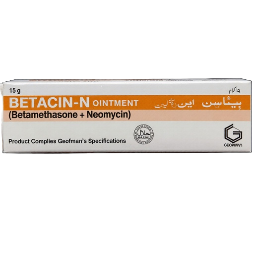Betacin N (1/5mg) 15g Ointment