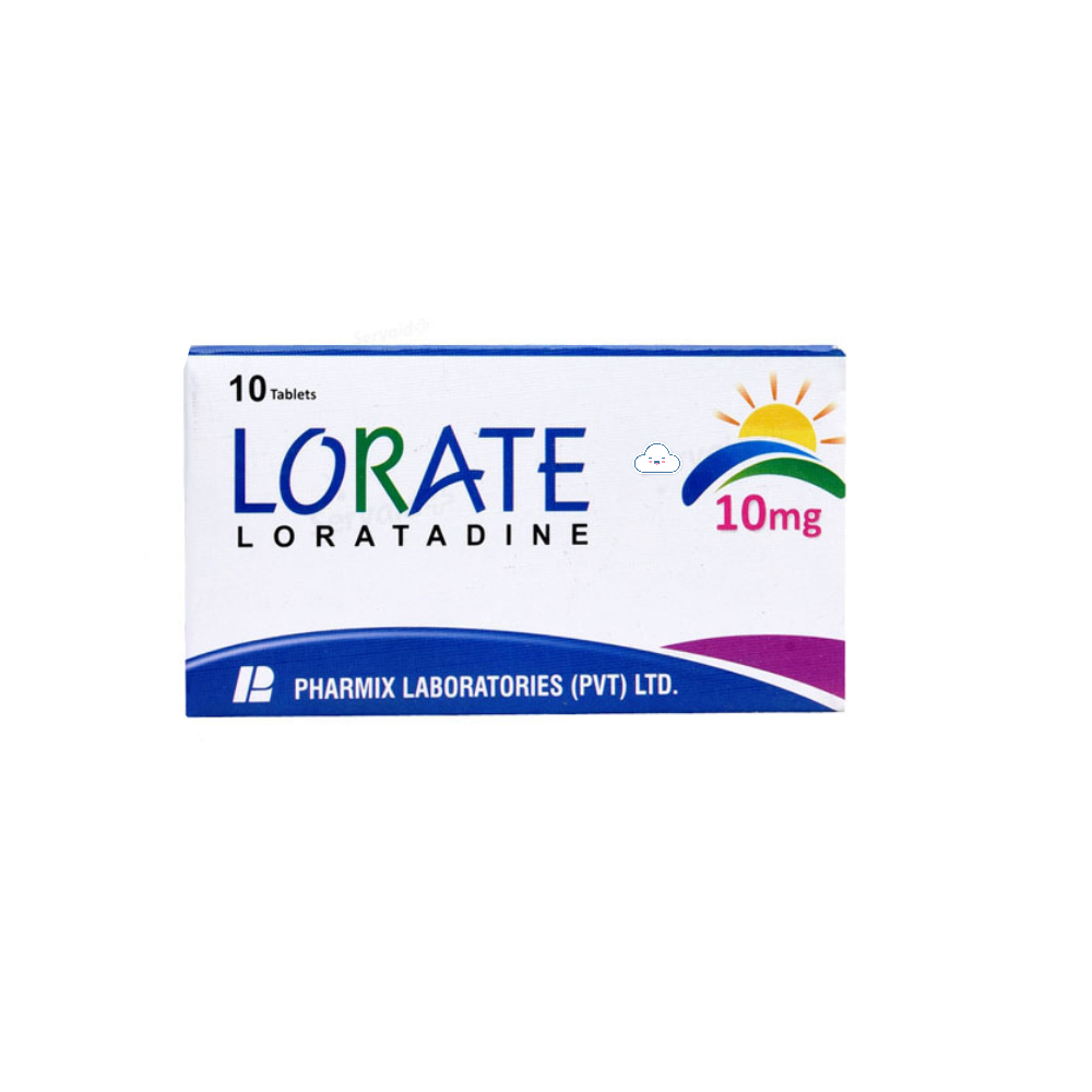 Lorate (10mg) 10 Tablets