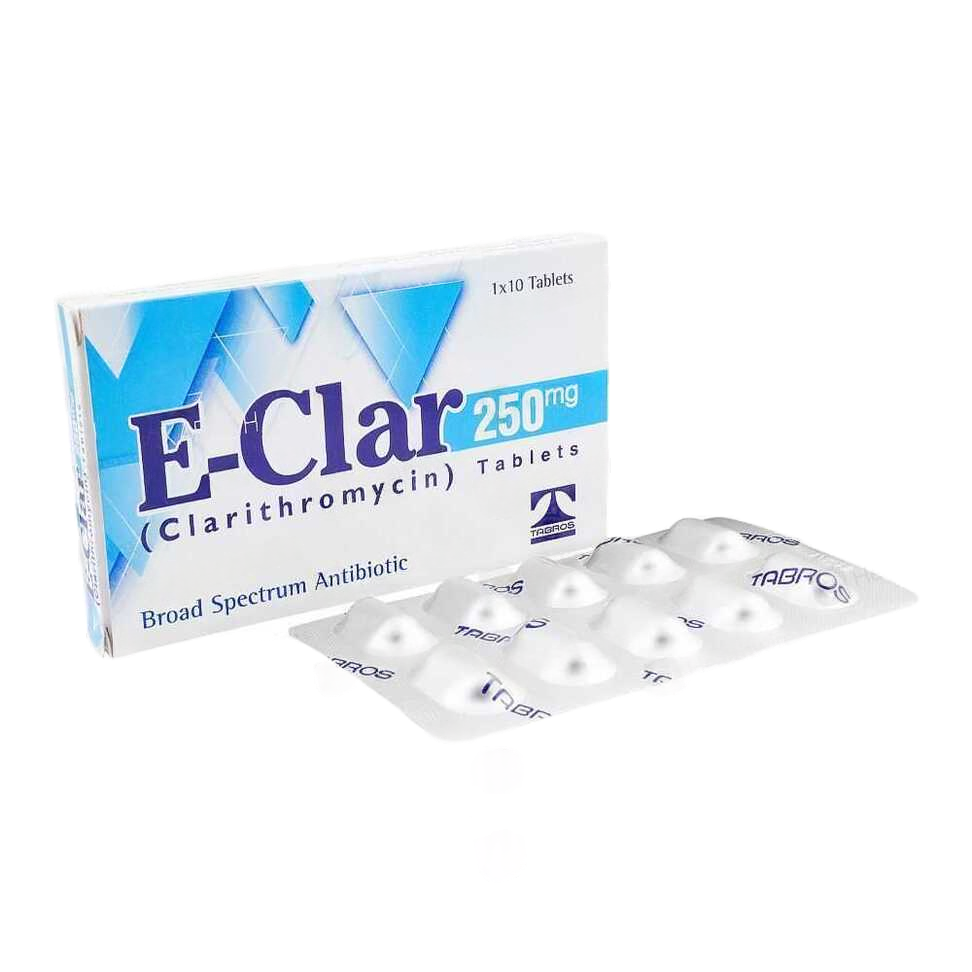 E Clar 250mg Tab