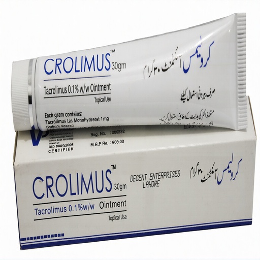 Crolimus (0.1%) 30g Ointment