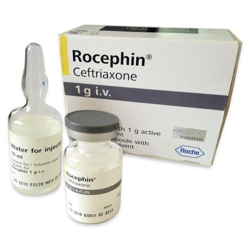 Rocephin (1g) Im Injection