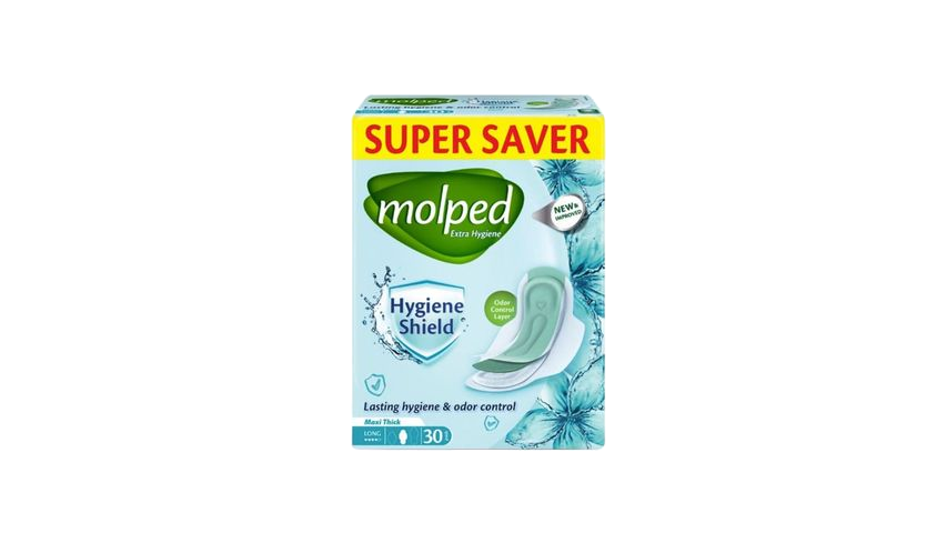 Molped Maxi Thick Long (30 Pads / Pack)
