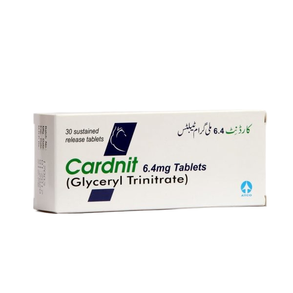 Cardnit Tablets 6.4Mg (1 Strip = 10 Tablets)