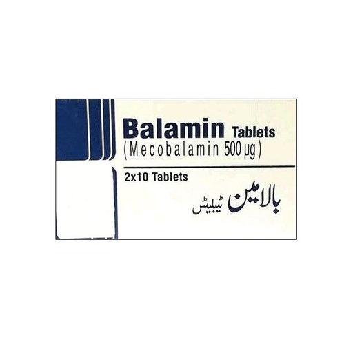 Balamin Tab 500mcg 20s