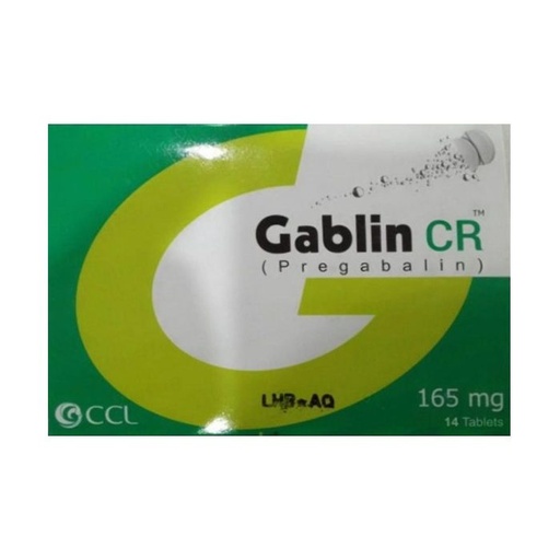 Gablin Cr (165mg) 14 Capsules