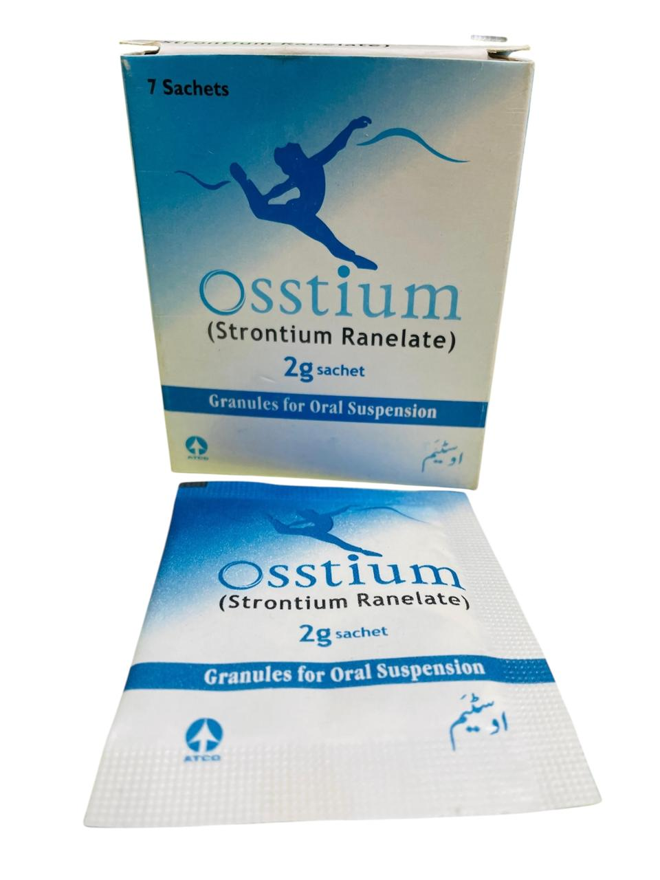 Osstium Powder Sachets 2G (1 Box = 7 Sachets)