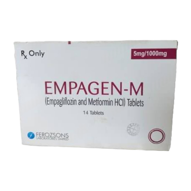 Empagen M (5/1000mg) 14 Tablets