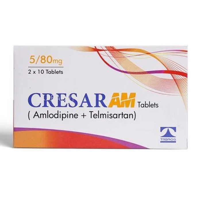 Cresar Am (5/80mg) 20 Tablets