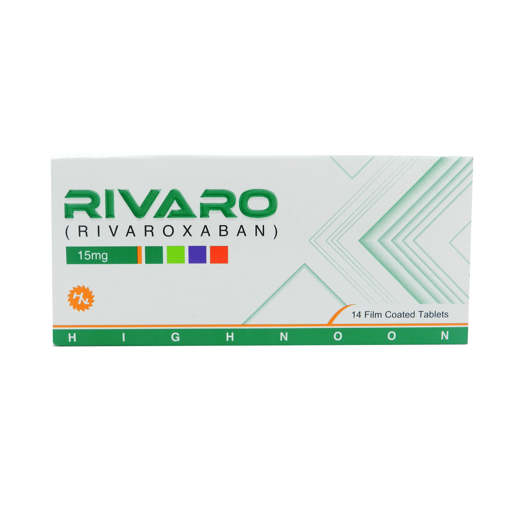 Rivaro (15mg) 14 Tablets