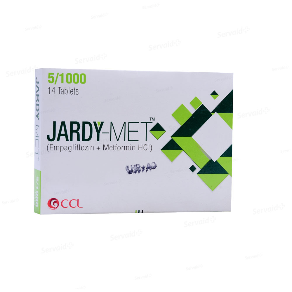 Jardy Met (5/1000mg) 14 Tablets