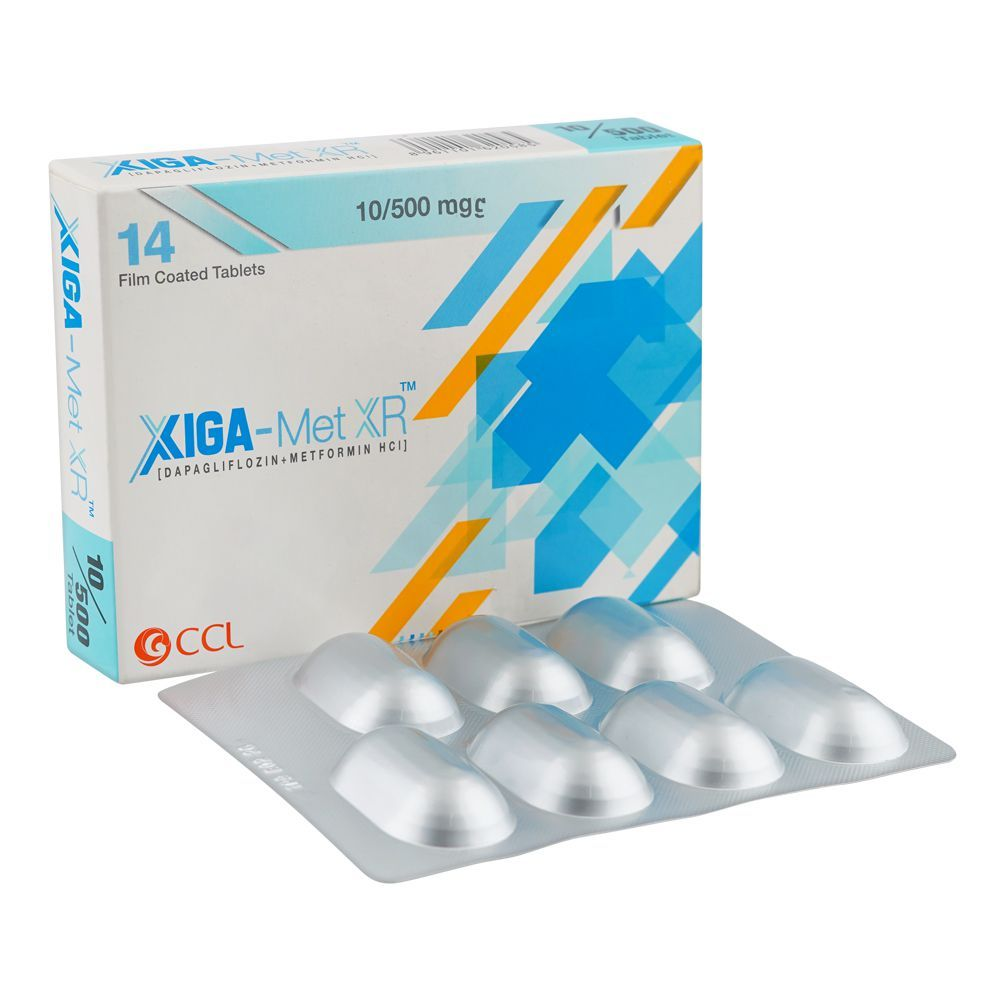 Xiga Met Xr (10/500mg) 14 Tablets