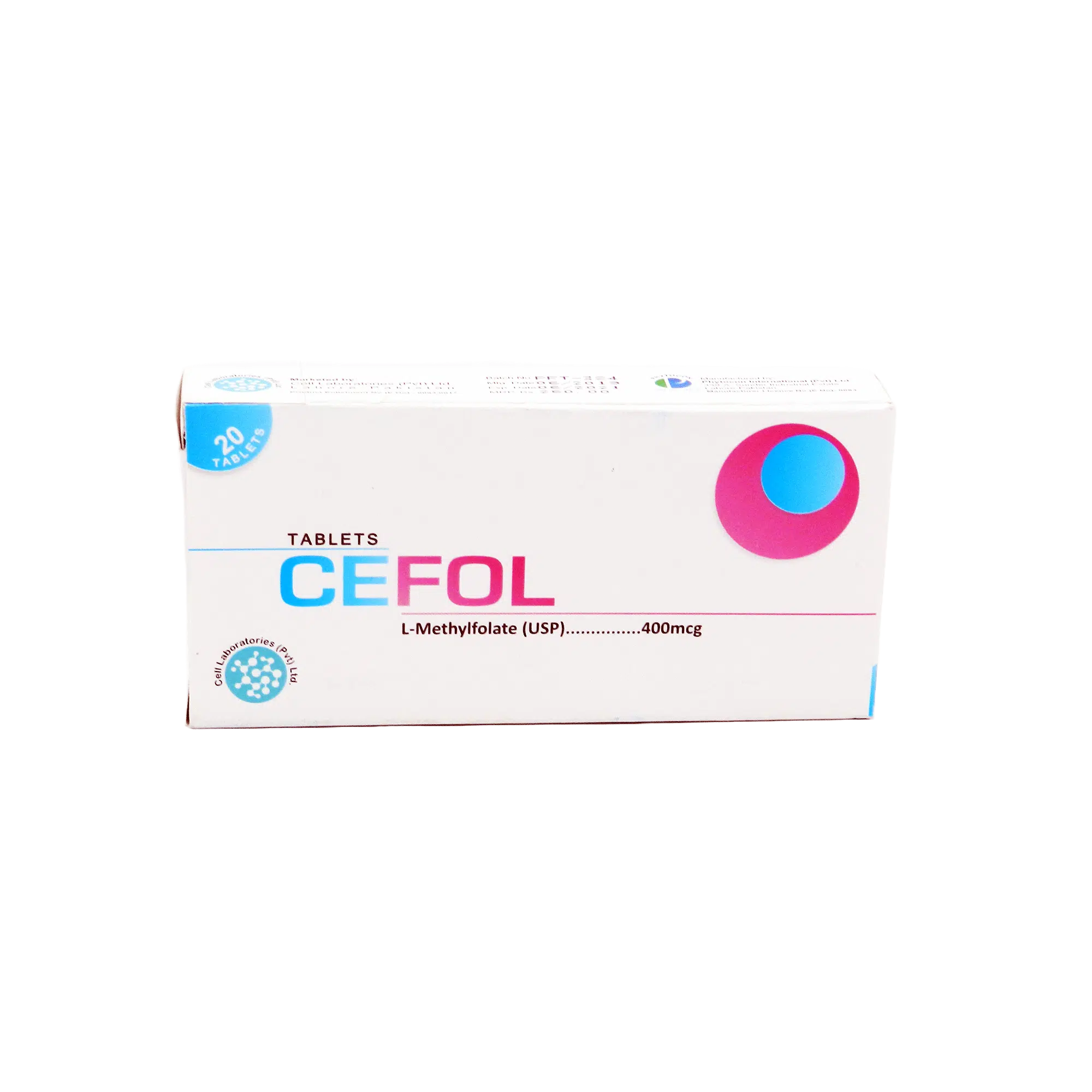 Cefol (400mcg) 20 Tablets