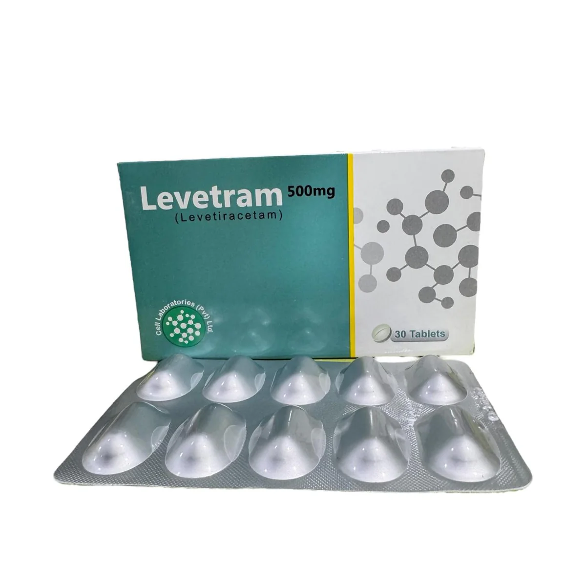 Levetram 500mg Tab 30s