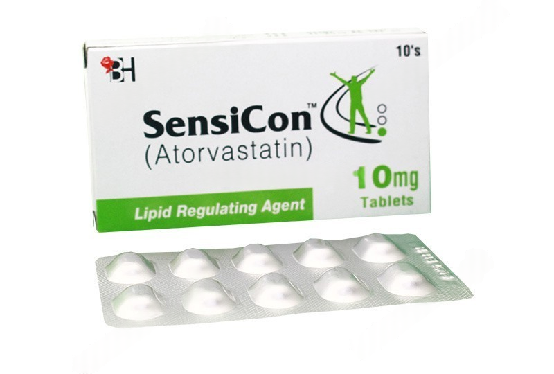 Sensicon Tablets 10Mg (1 Box = 1 Strip)(1 Strip = 10 Tablets)