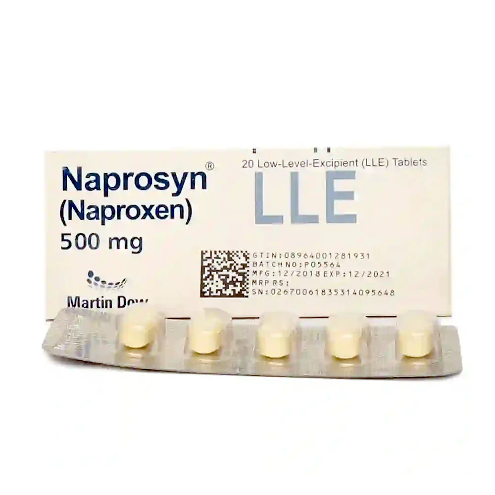 Naprovis 500/20mg Tab 28s