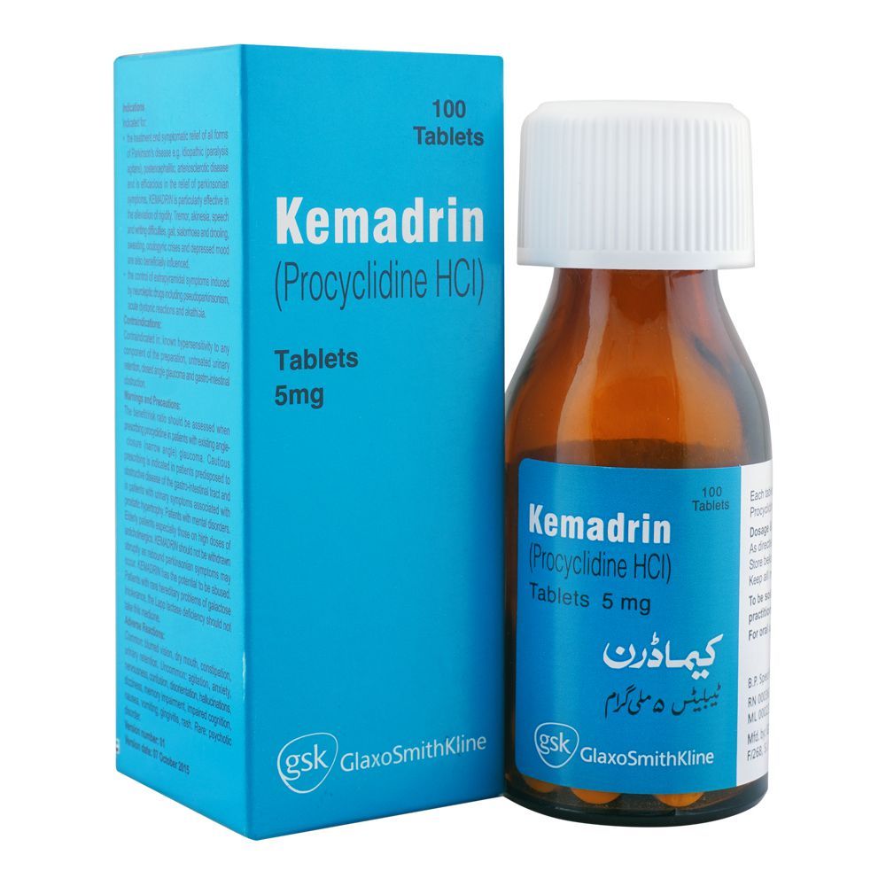 Kemadrin Tab 100s A