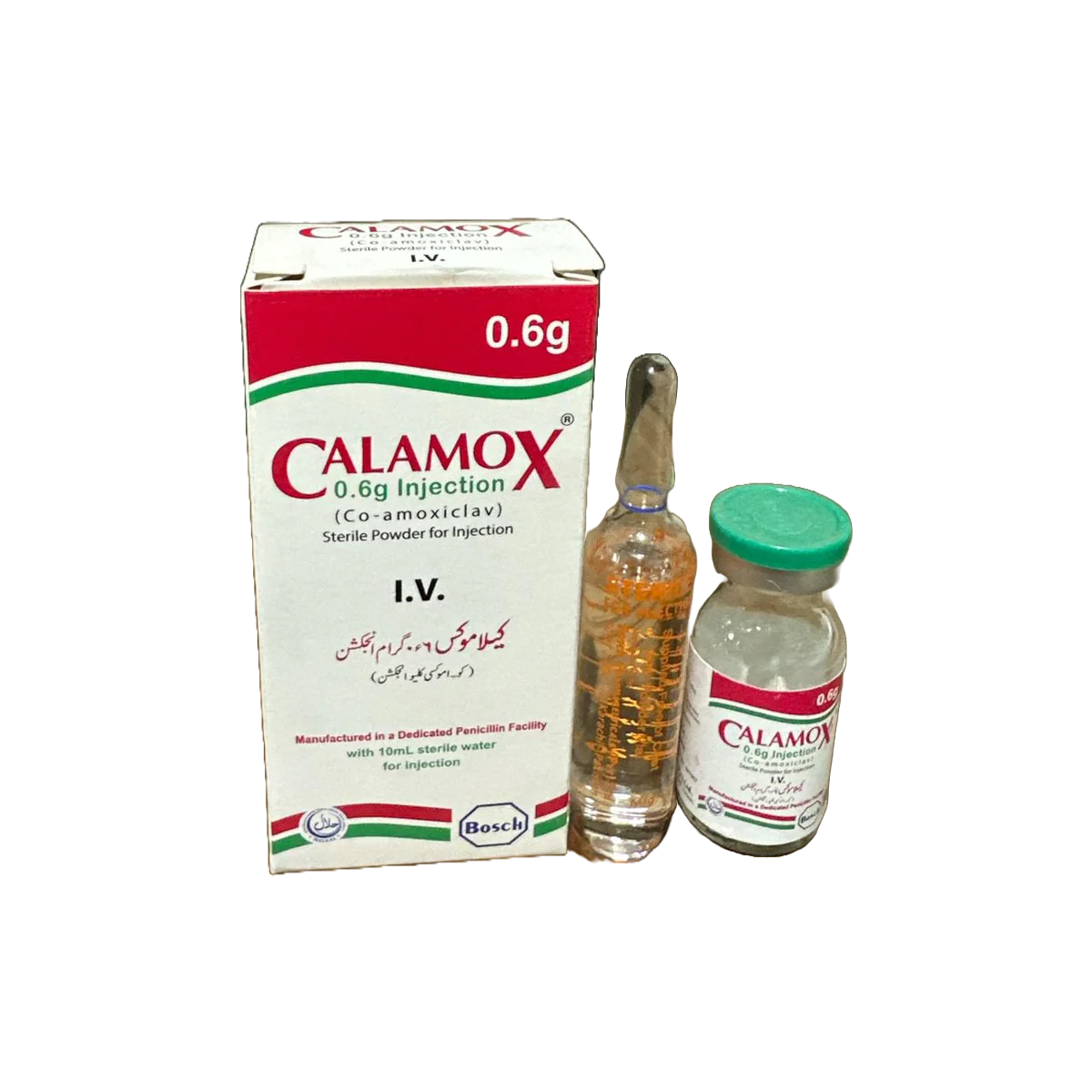 Calamox Iv Injection 0.6G (1 Box = 1 Injection)