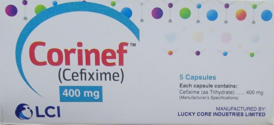 Corinef 400mg Cap