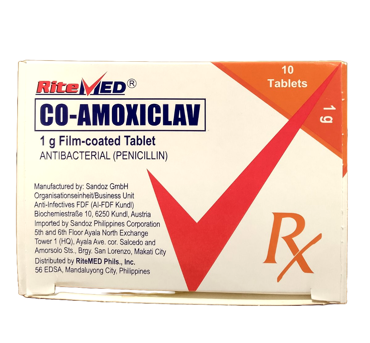 Co Amoxi 1g Tab