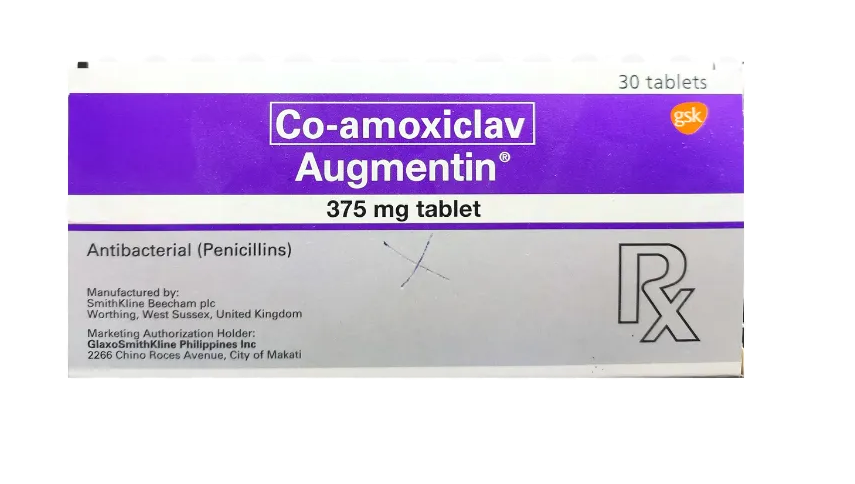 Co Amoxi 375mg Tab
