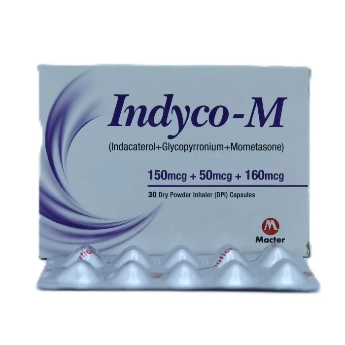 Indyco M 150+50+160mg Cap 30s