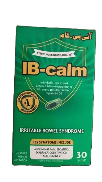 Ib-Calm Capsules 90Mg (1 Box = 3 Strips) (1 Strip = 10 Capsules)