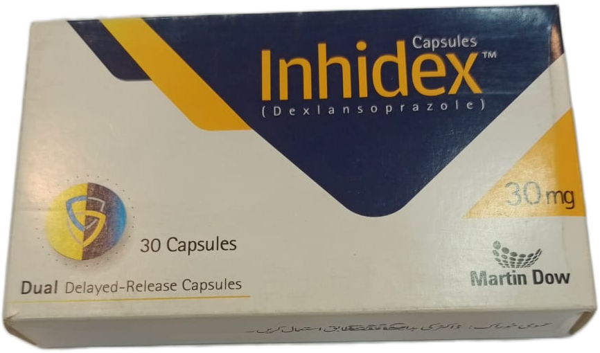 Inhidex 30mg Cap 30s