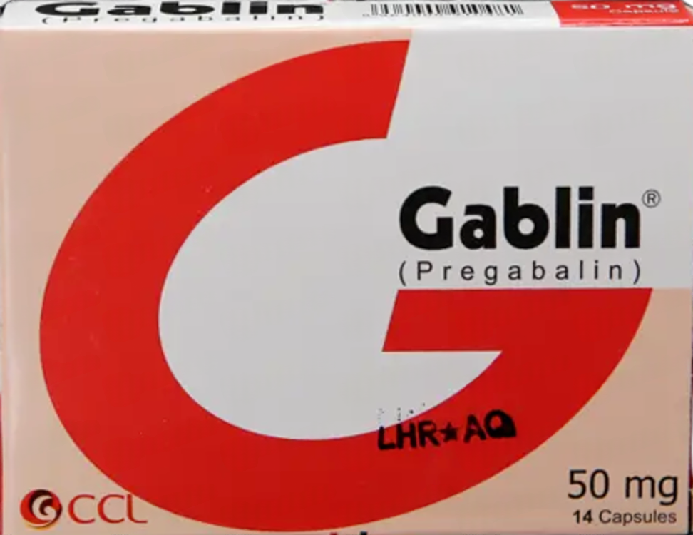 Gablin Capsules 50Mg (1 Strip = 7 Capsules)
