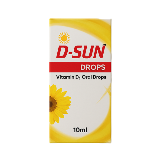 D Sun ( Vitamin D3 ) Oral Drops 10Ml