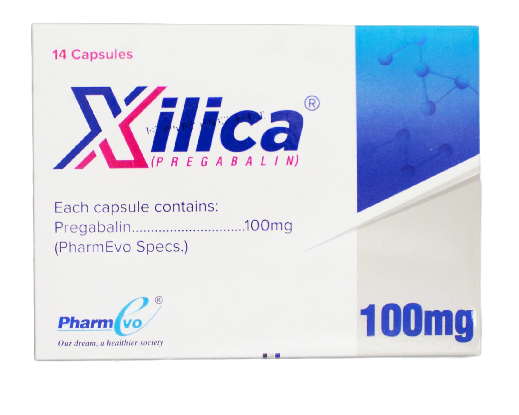 Xilica 100mg Cap 14s