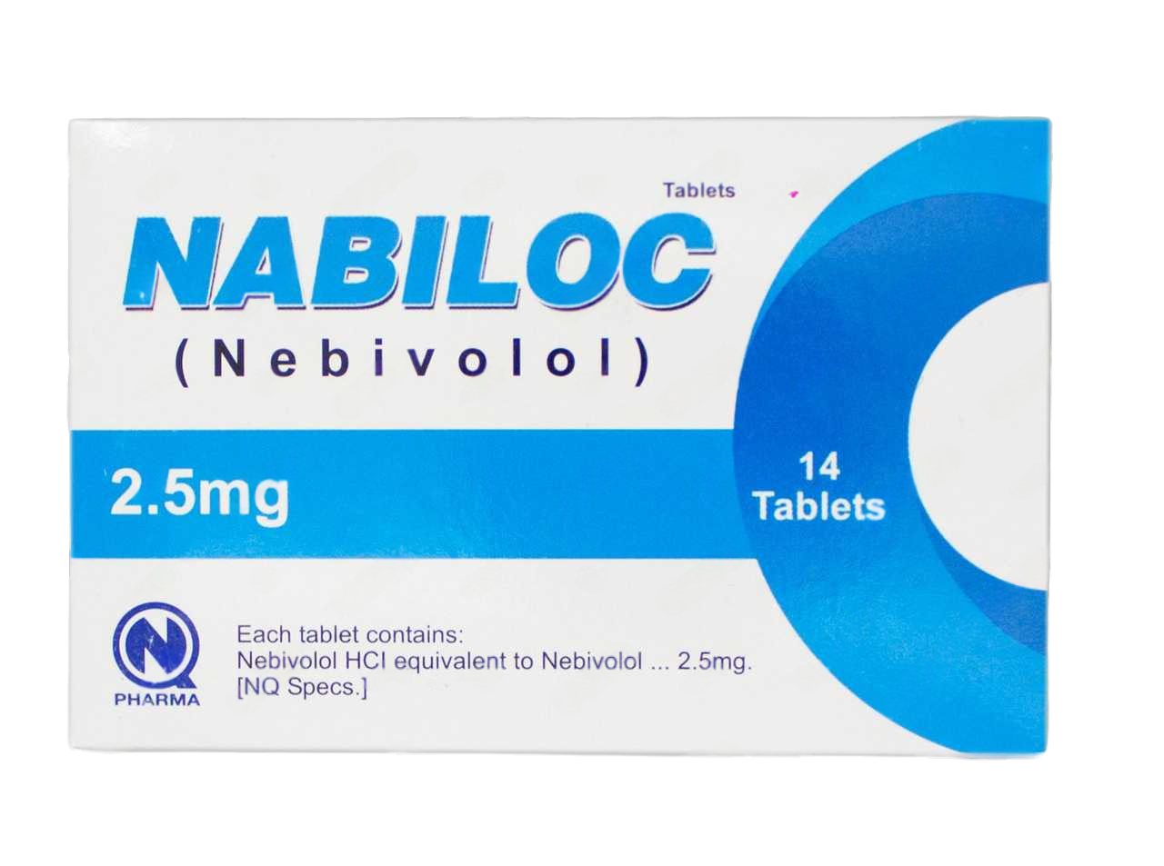 Nabiloc (2.5mg) 14 Tablets