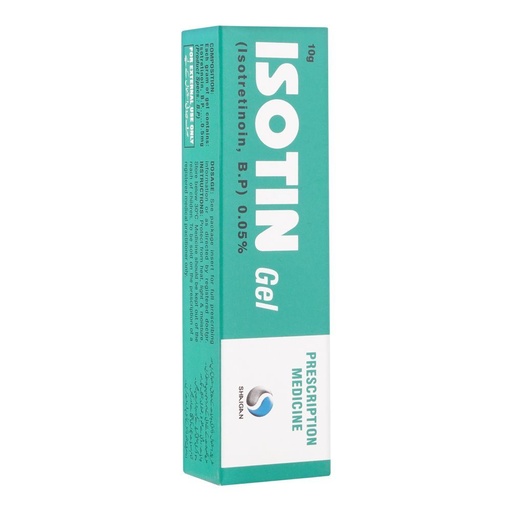 Isotin (0.05%) 10g Gel